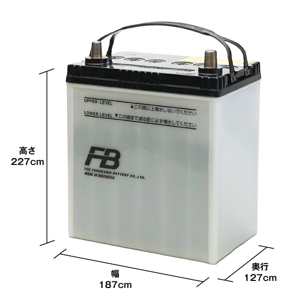 古河電池 エレガナ 40B19L 自動車用バッテリ―