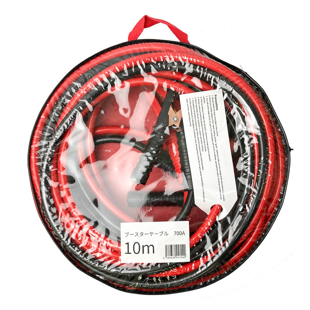 ブースターケーブル 極太 10.0m 700A/直径15mm(SN-10) 12V/24V車対応