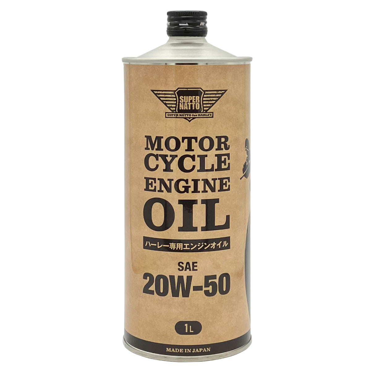 スーパーナット ハーレー専用エンジンオイル 20W-50(1L)