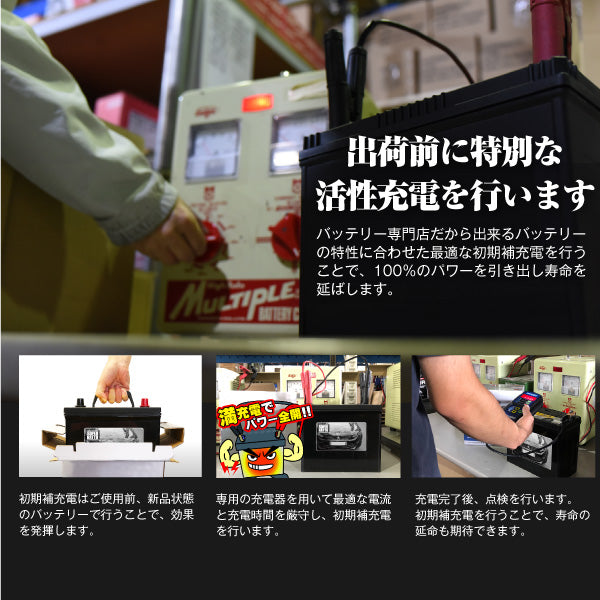 プジョー専用バッテリー【アイドリングストップ車対応】