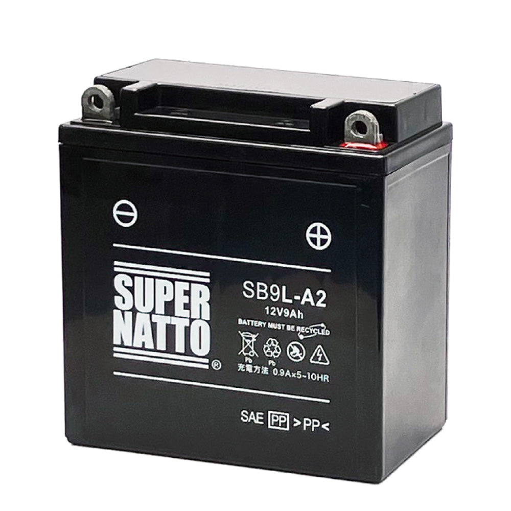 スーパーナット SB9L-A2 （シールド型） バイク用バッテリー – バッテリーストア.com