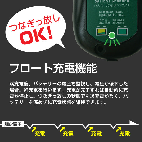 デルトラン バッテリーテンダー800