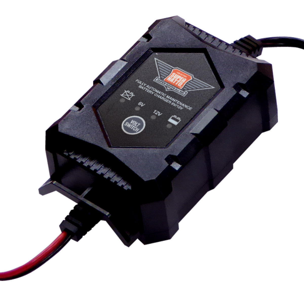 スーパーナット ハーレー専用バッテリー充電器 (6V/12V対応)