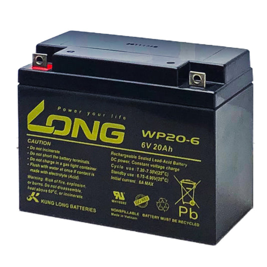 LONG WP20-6 サイクルバッテリー
