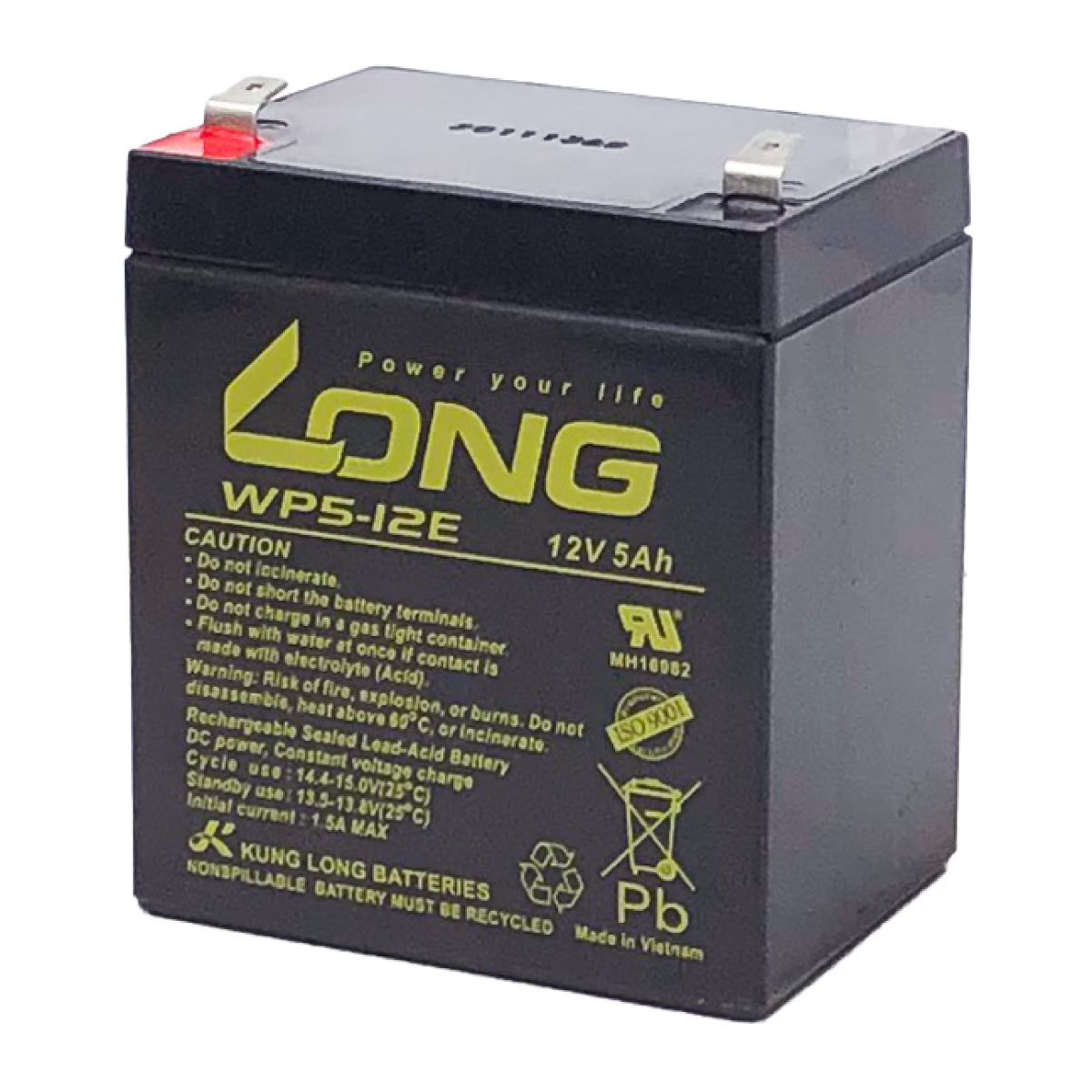 Batterie LONG WP5-12E 12V 5Ah