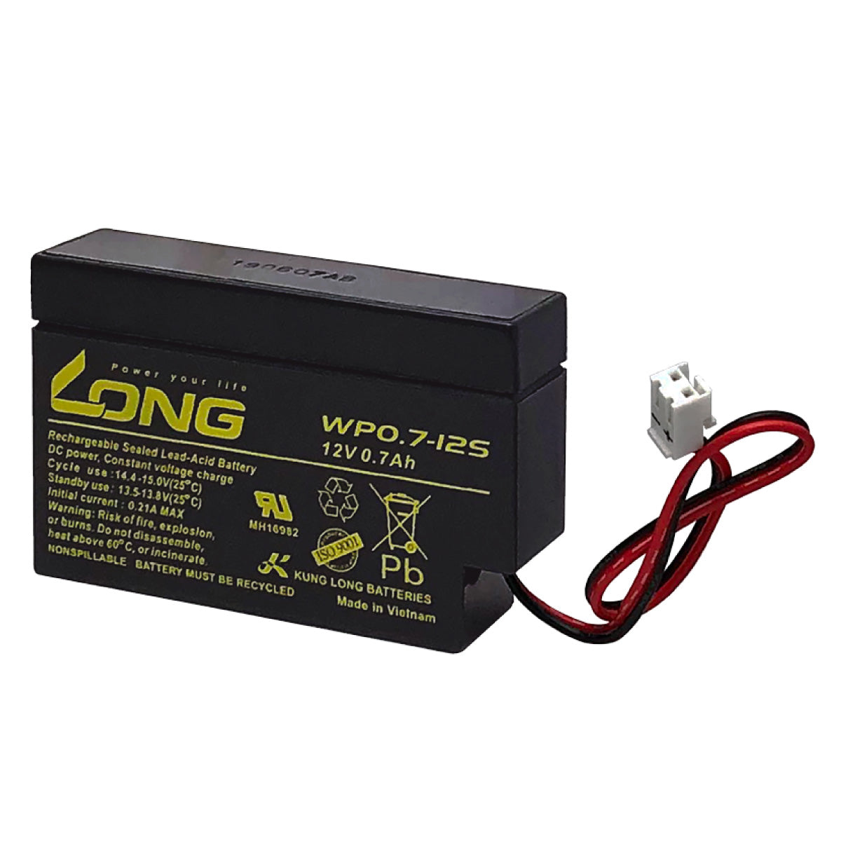 LONG WP0.7-12S サイクルバッテリー