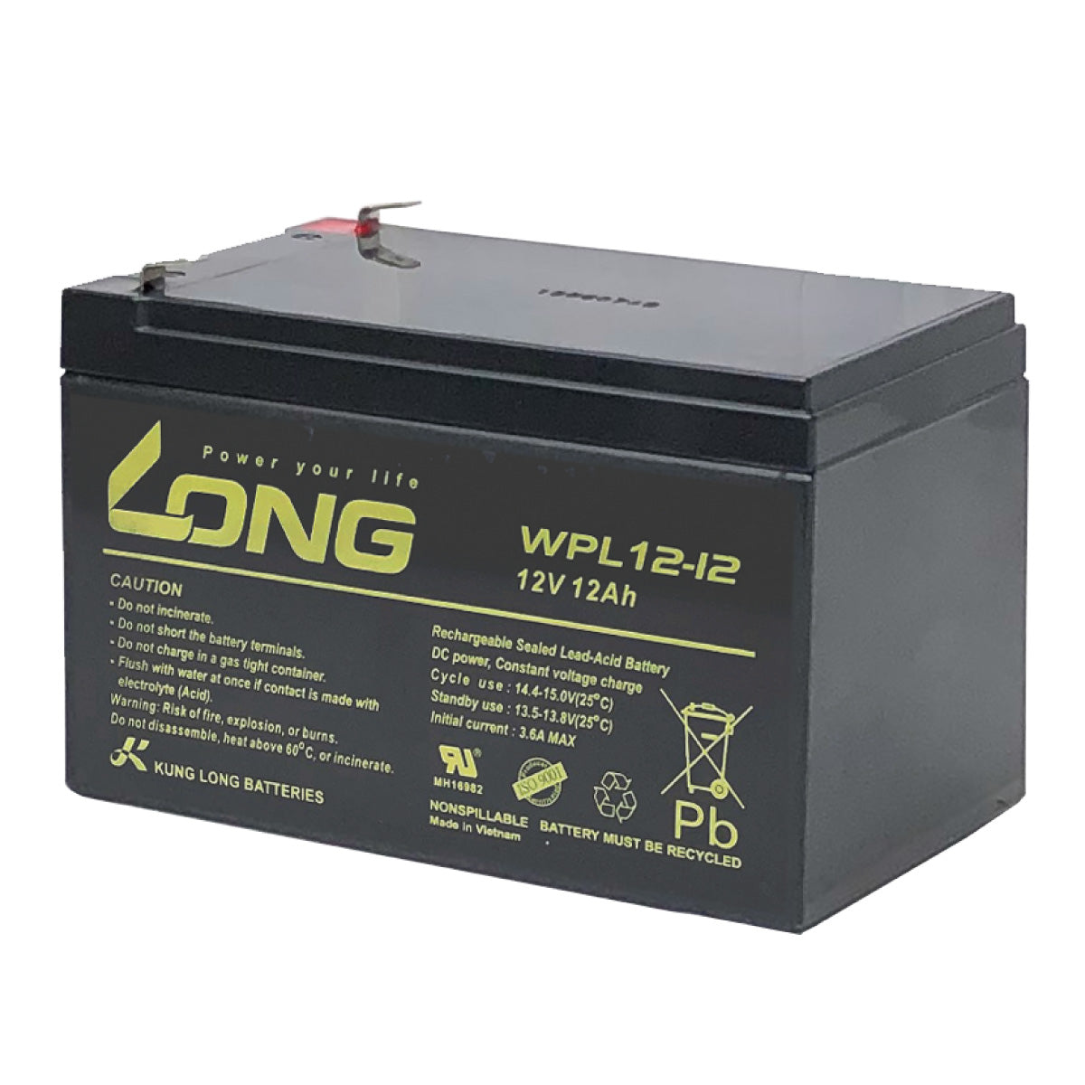 LONG WPL12-12 サイクルバッテリー – バッテリーストア.com