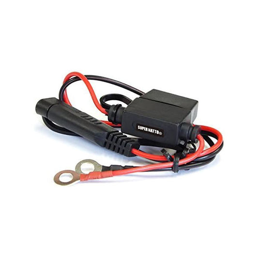 スーパーナット バイク充電器専用 車両ケーブル バッテリー充電器対応