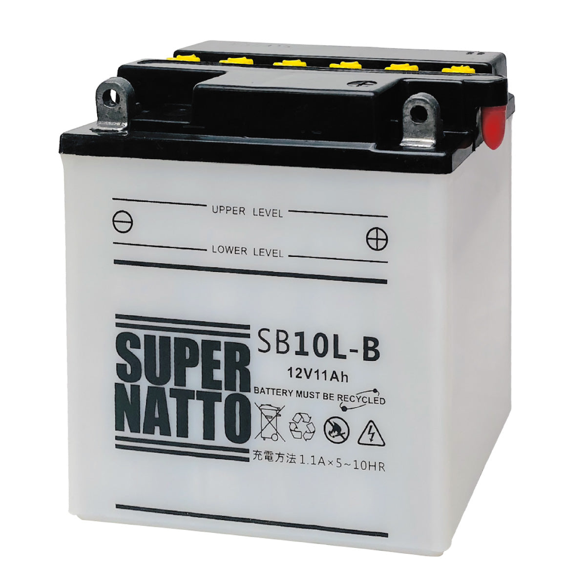 スーパーナット SB10L-B （開放型） バイク用バッテリー – バッテリーストア.com