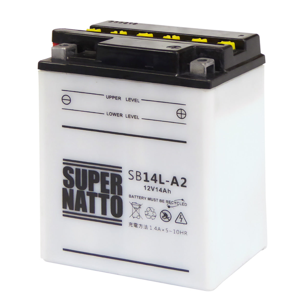 スーパーナット SB14L-A2 (開放型) バイク用バッテリー