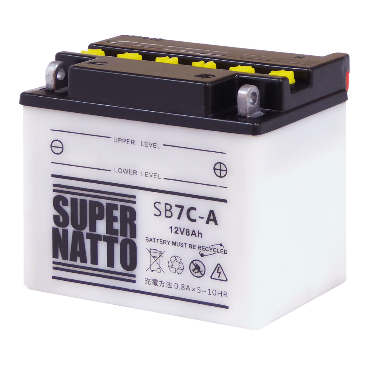 スーパーナット SB7C-A （開放型） バイク用バッテリー – バッテリーストア.com