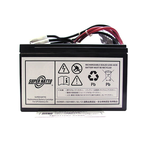 スーパーナット RBC12J-S UPS用バッテリー