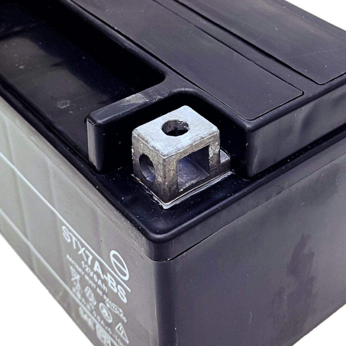 スーパーナット STX7A-BS (シールド型) バイク用バッテリー