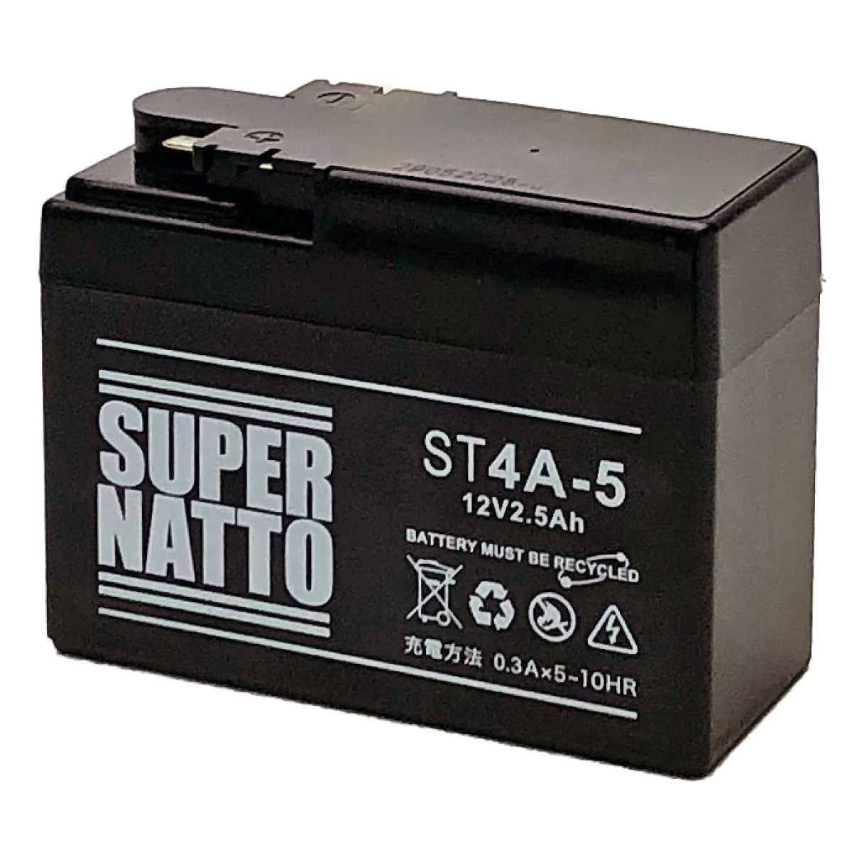 スーパーナット ST4A-5 （シールド型） バイク用バッテリー – バッテリーストア.com