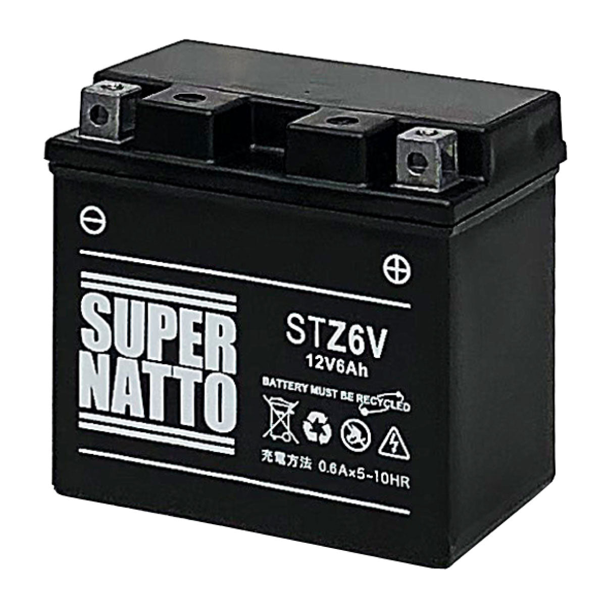 STZ6V ◆ バイク用バッテリー ◆ スーパーナット(液入済)