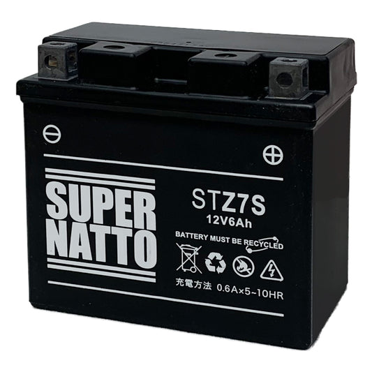 スーパーナット STZ7S (シールド型) バイク用バッテリー