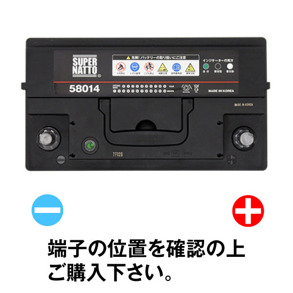 スーパーナット 580-14 自動車用バッテリー