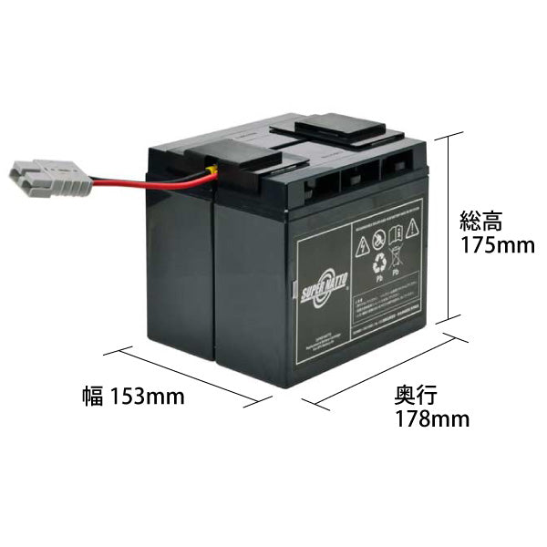 スーパーナット RBC7L-S UPS用バッテリー
