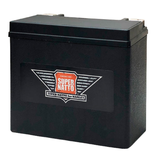 スーパーナット 65989-90S ハーレー専用AGMバッテリー
