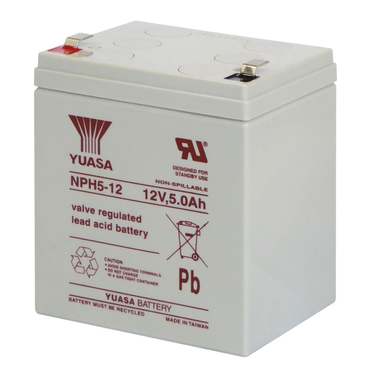 台湾ユアサ NPH5-12 サイクルバッテリー