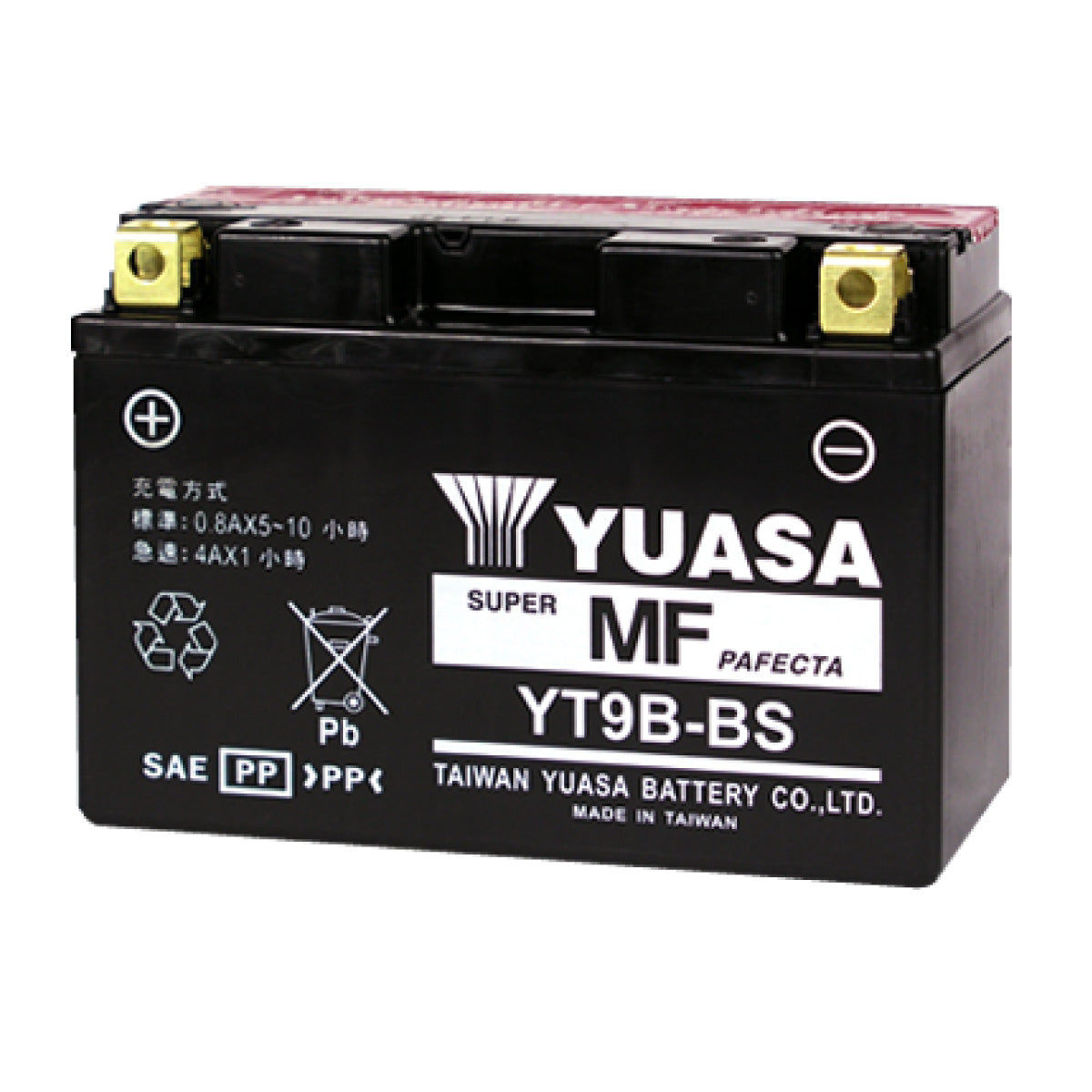 台湾ユアサ YT9B-BS (密閉型) バイク用バッテリー