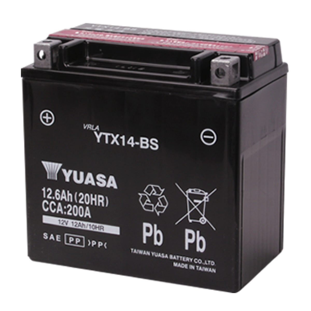 【新品 送料込み】YTX14-BS バッテリー 台湾ユアサ バイク YUASA