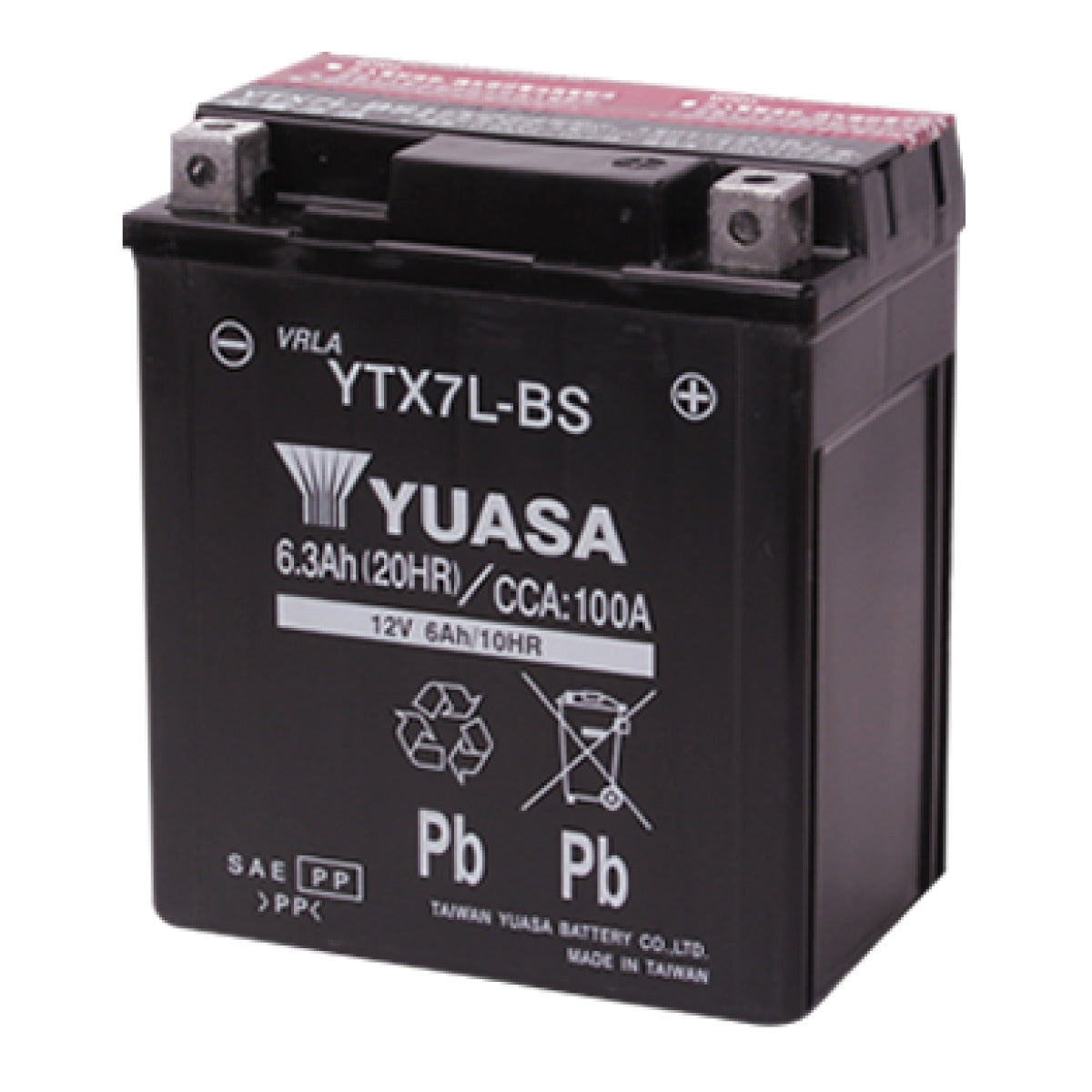 台湾ユアサ YTX7L-BS (密閉型) バイク用バッテリー