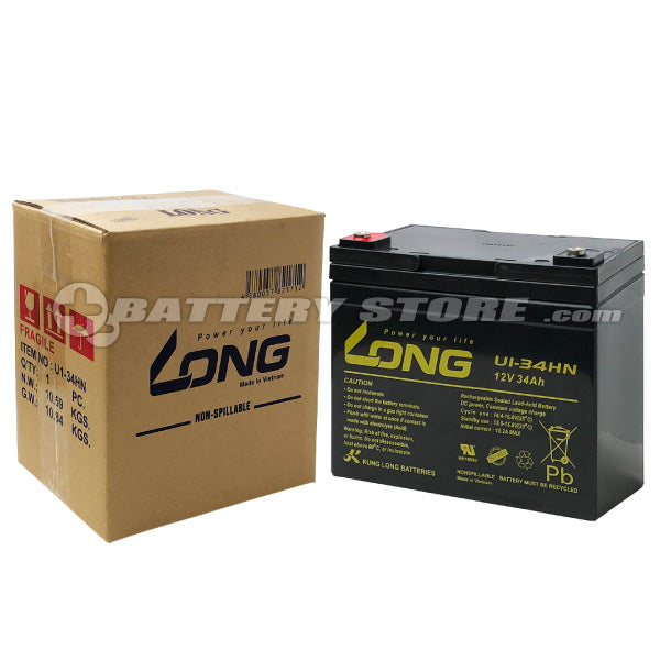 LONG U1-34HN サイクルバッテリー