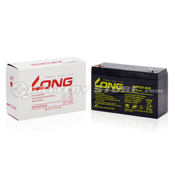 LONG WP12-6S サイクルバッテリー