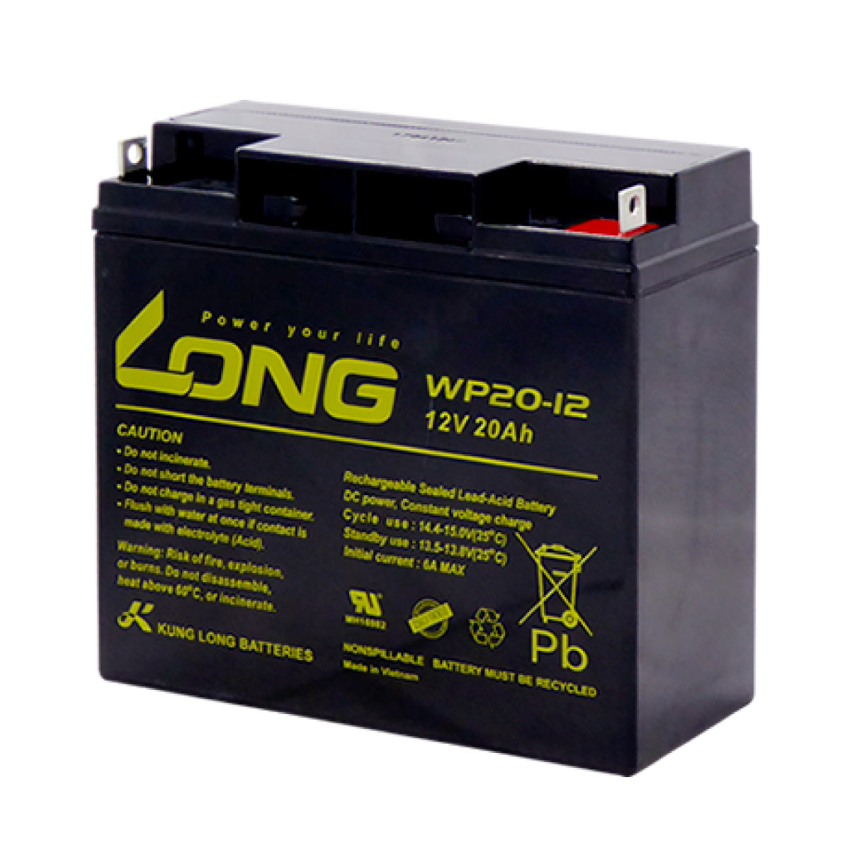 LONG WP20-12 サイクルバッテリー