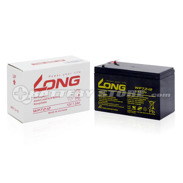 LONG WP7.2-12 サイクルバッテリー