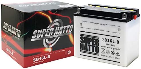 スーパーナット SB16L-B （開放型） バイク用バッテリー