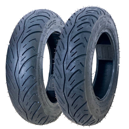 D-PLUS 90/90-10 100/90-10 セット バイク用タイヤ