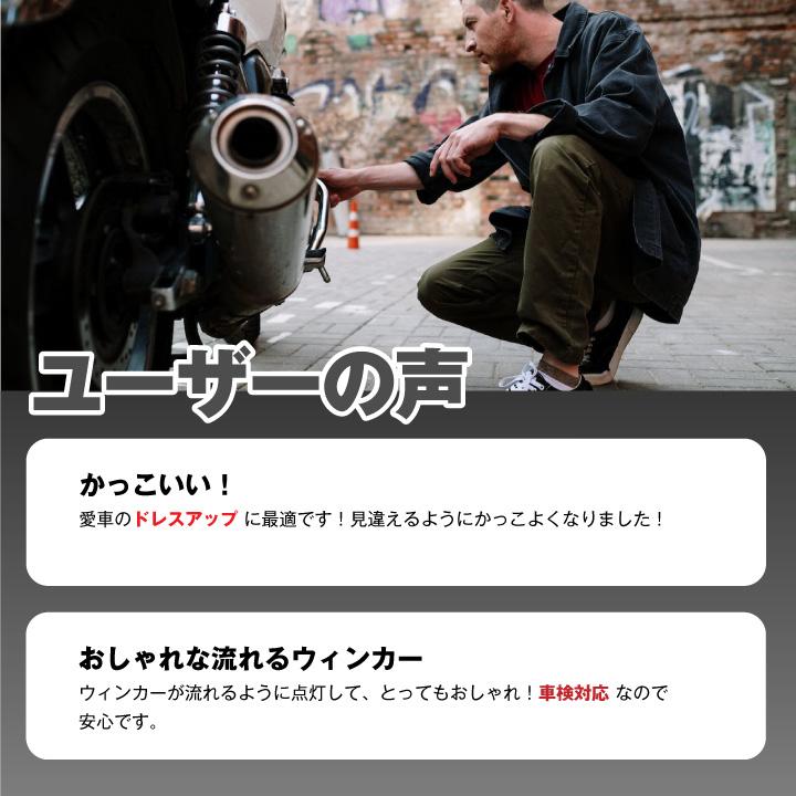 スーパーナット LEDシーケンシャルウィンカー