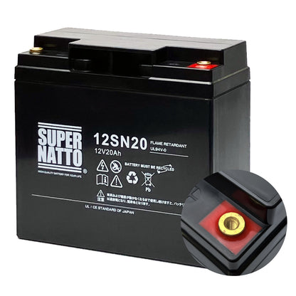 スーパーナット 12SN20 （埋め込み型） サイクルバッテリー