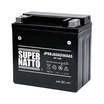 スーパーナット JPNBJAUA200AAS JEEP用AGMサブバッテリー