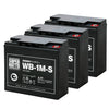 スーパーナット WB-1M-S 溶接機用バッテリー 3個