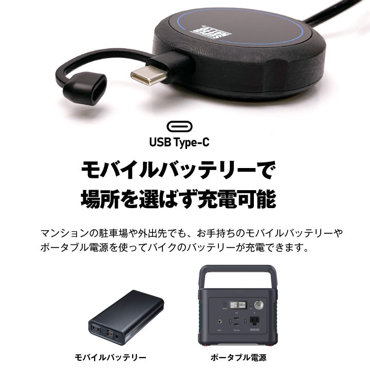 スーパーナット バッテリー充電器 どこでも充電器（12V専用）