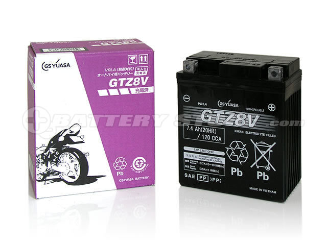 GSユアサ GTZ8V （シールド型） バイク用バッテリー – バッテリー 