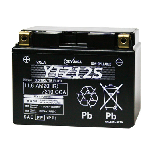 GSユアサ YTZ12S （シールド型） バイク用バッテリー