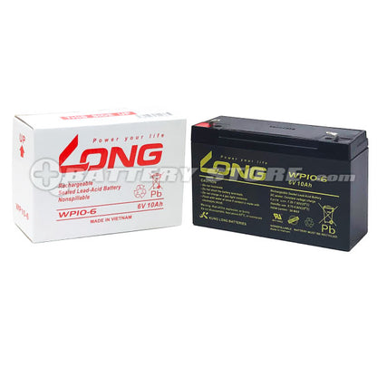 LONG WP10-6 サイクルバッテリー