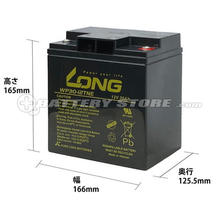 LONG WP30-12TNE サイクルバッテリー