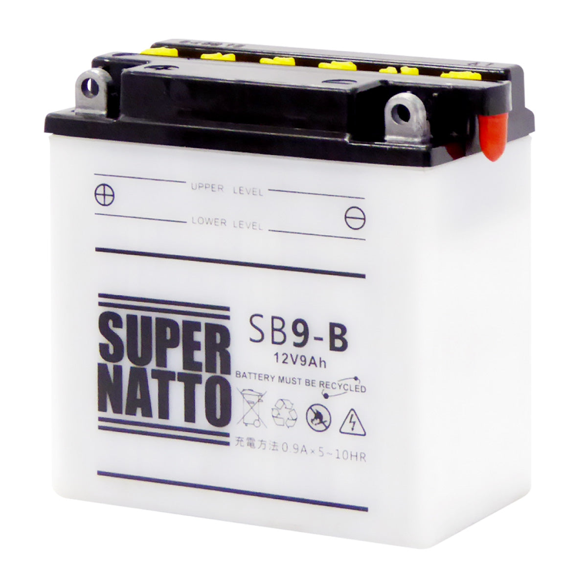 スーパーナット SB9-B （開放型） バイク用バッテリー