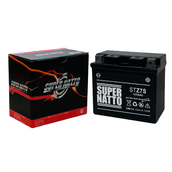 スーパーナット STZ7S （シールド型） バイク用バッテリー