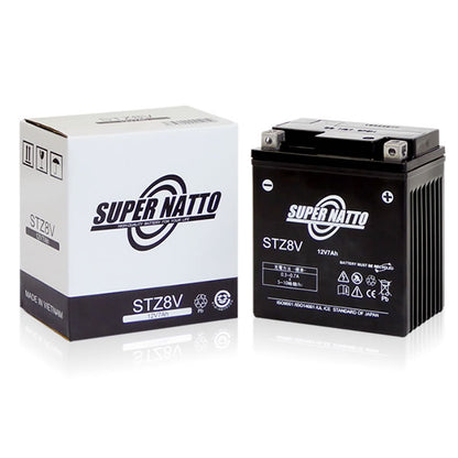 スーパーナット STZ8V （シールド型） バイク用バッテリー